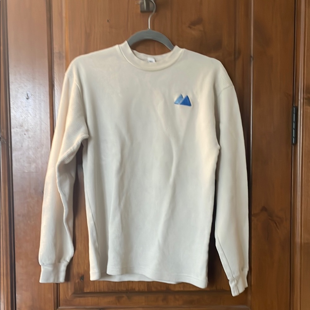 Men's Cream Long Sleeve Shirt